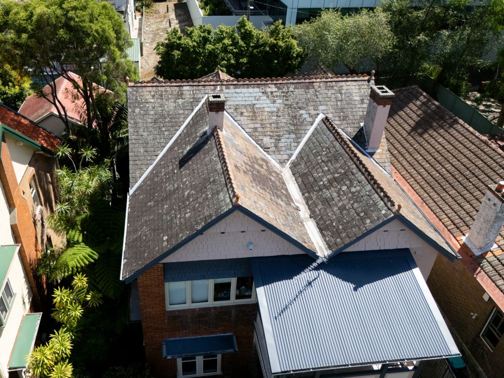 Slate Roof Installation in Sydney’s Lower North Shore