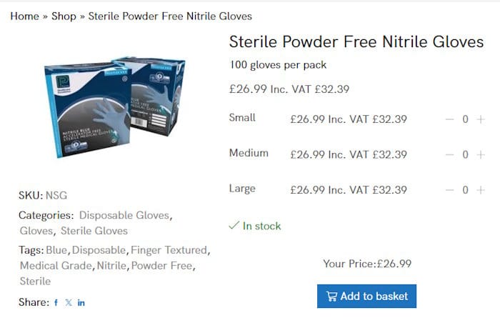 Powder Free Nitrile Gloves: Top Options in Shrewsbury
