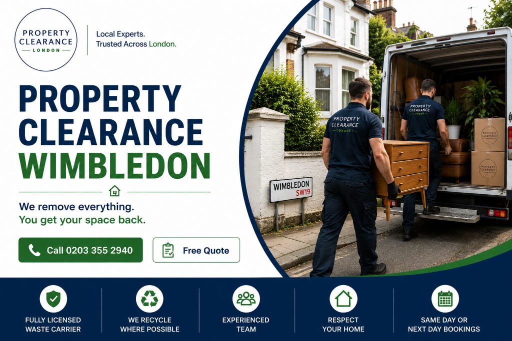 Property Clearance Services in Wimbledon: Swift Help Available