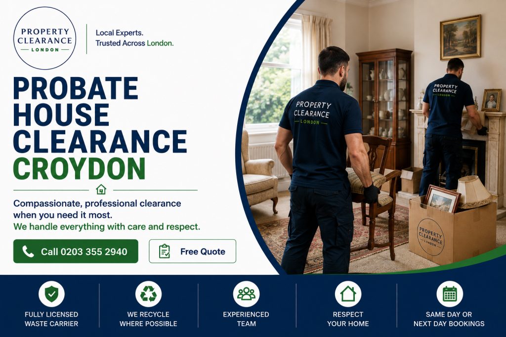 Probate House Clearance You Can Trust in Croydon