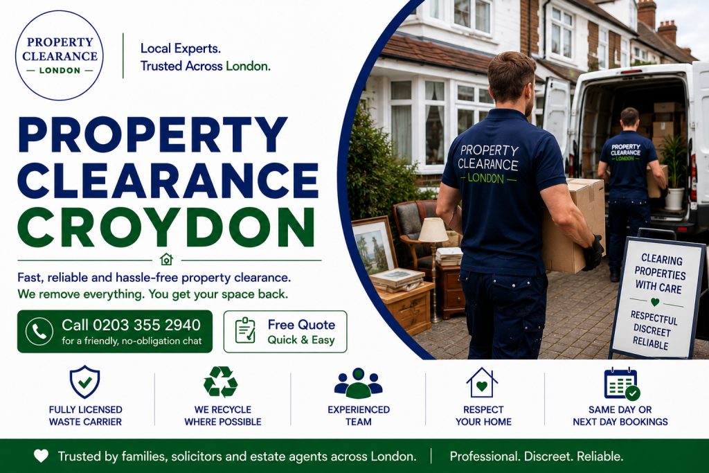 Property Clearance Services in Croydon: Quick & Efficient Solutions