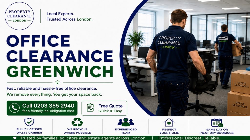 Office Clearance Services in Greenwich: Expert Assistance